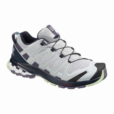 Salomon XA PRO 3D v8 - Naisten Polkujuoksukengät - Sininen/Violetit